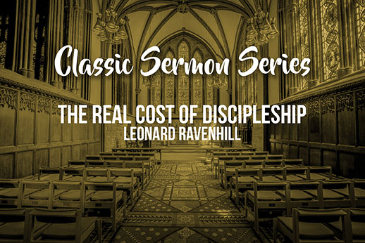 The Real Cost of Discipleship, Pastor Jeff Spooneybarger